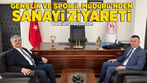 Gençlik ve Spor İl Müdürü'nden sanayi ziyareti