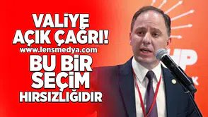 Bu bir seçim hırsızlığıdır!