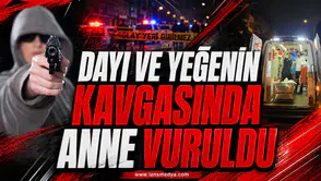 DAYI İLE YEĞENİN KAVGASINDA ANNE VURULDU!