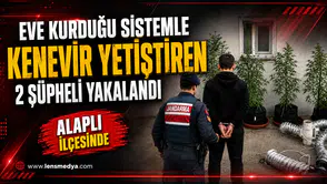 EVİNE ÖZEL SİSTEM KURUP KENEVİR YETİŞTİRDİLER