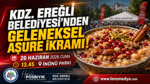 KDZ. EREĞLİ BELEDİYESİ’NDEN GELENEKSEL AŞURE İKRAMI