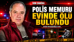 Polis memuru evinde ölü bulundu!