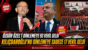 KILIÇDAROĞLU’NU 17, ÖZEL’İ 93 VEKİL DİNLEDİ İDDİASI