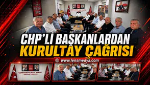 CHP'li başkanlardan kurultay çağrısı