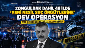BaşlıkZONGULDAK DAHİL 48 İLDE ‘YENİ NESİL SUÇ ÖRGÜTLERİNE’ DEV OPERASYON