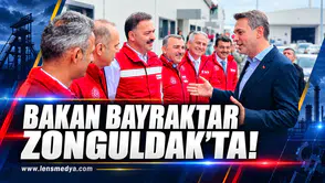 Bakan Bayraktar Zonguldak'ta!