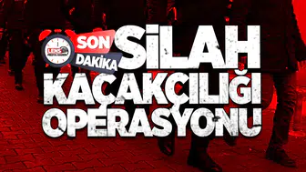 Silah kaçakçılığı operasyonu... Zonguldak da var!