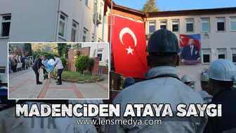 Madenciden ataya saygı!