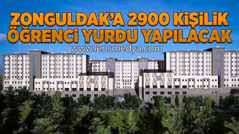 Zonguldak'a 2900 kişilik öğrenci yurdu yapılacak!