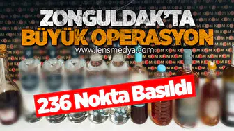 Yılbaşı Öncesi Büyük Operasyon! 236 Nokta Basıldı