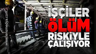 İşçiler ölüm riskiyle çalışıyor!