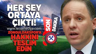 Her şey ortaya çıktı! Zonguldakspor'a hakkını verin!