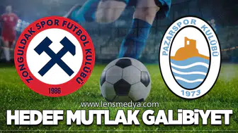 Zonguldakspor FK – Pazarspor Bugün 13.00’te
