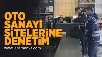 Oto sanayi sitelerine denetim!