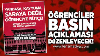 BEUN’de “Öğrenciye Bütçe” Çağrısı: Öğrenciler Sefalet Burslarına Karşı Toplanacak