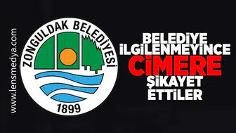 Belediye ilgilenmeyince CİMER'e şikayet ettiler!