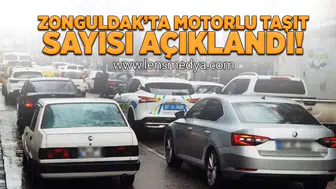 Zonguldak'ta Motorlu Taşıt Sayısı Açıklandı!