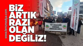 Biz artık razı olan değiliz!