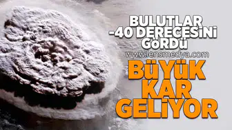 Dikkat... Büyük kar geliyor!