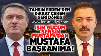 İşim gücüm sensin Mustafa'dan, Mustafa Başkanıma!