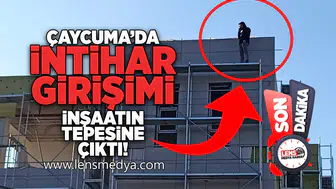 Parasını alamadığı için canına kıymak istedi!