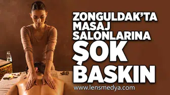 Masaj salonlarına şok baskın!