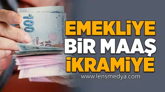 Emekliye bir maaş ikramiye!