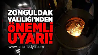 Zonguldak Valiliği'nden önemli uyarı!