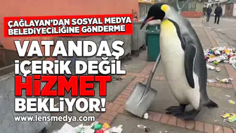 Vatandaş içerik değil, hizmet bekliyor!