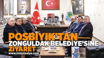 Posbıyık'tan Zonguldak Belediyesi'ne ziyaret
