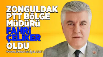 Zonguldak PTT Bölge Müdürü Fahri Çeliker oldu!