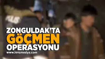 Zonguldak2ta göçmen operasyonu!