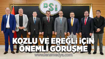 Kozlu ve Ereğli için önemli görüşme!