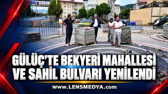 Gülüç’te Bekyeri Mahallesi ve Sahil Bulvarı yenilendi