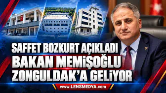 SAFFET BOZKURT AÇIKLADI: BAKAN MEMİŞOĞLU ZONGULDAK’A GELİYOR