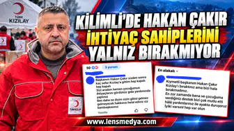 Kilimli’de Hakan Çakır İhtiyaç Sahiplerini Yalnız Bırakmıyor