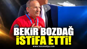 Bekir Bozdağ istifa etti!