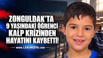 9 Yaşındaki öğrenci kalp krizi sonrası hayatını kaybetti!