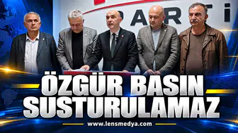 ÖZGÜR BASIN SUSTURULAMAZ”