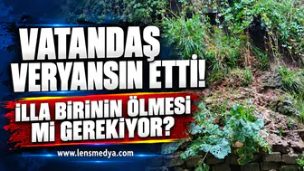 VATANDAŞ VERYANSIN ETTİ: “İLLA BİRİNİN ÖLMESİ Mİ GEREKİYOR?”