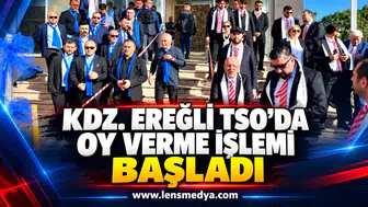 Kdz.Ereğli TSO’da oy verme işlemi başladı