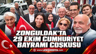 ZONGULDAK’TA 29 EKİM CUMHURİYET BAYRAMI COŞKUSU