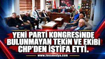 ALAPLI’DA SİYASİ AYRILIK: NURİ TEKİN VE 9 MECLİS ÜYESİ CHP’DEN İSTİFA ETTİ