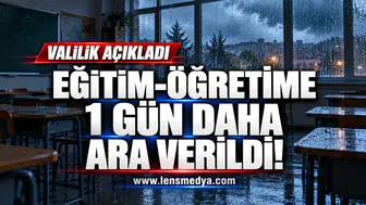 ZONGULDAK’TA OKULLARA BİR GÜN DAHA ARA VERİLDİ!