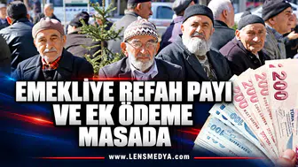 EMEKLİYE REFAH PAYI VE EK ÖDEME MASADA