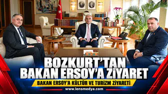 BOZKURT’TAN BAKAN ERSOY’A ZİYARETBAKAN ERSOY’A KÜLTÜR VE TURİZM ZİYARETİ