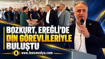 BOZKURT, EREĞLİ’DE DİN GÖREVLİLERİYLE BULUŞTU
