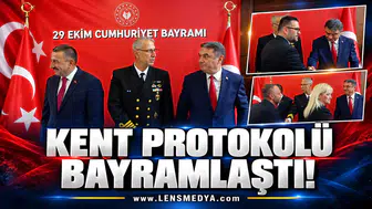 Kent prtokolü bayramlaştı!