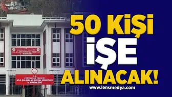 50 işçi alınacak