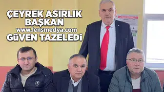 Çeyrek asırlık başkan güven tazeledi!
